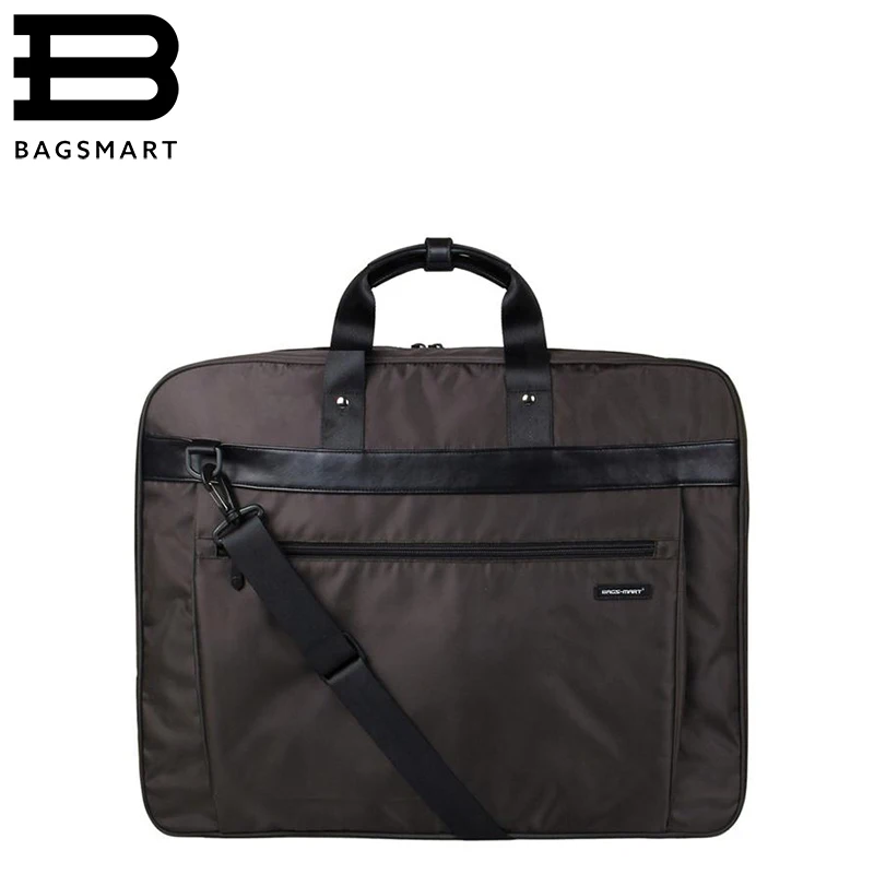0 : Buy BAGSMARTSuit Cover Lightweight Black Nylon Business Dress Garment Bag ...