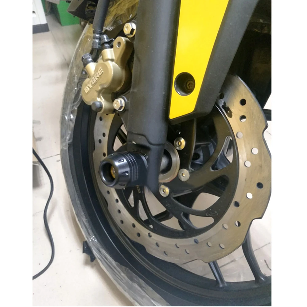 Передняя ось вилка ползунок для Bajaj Pulsar 200 NS/AS/RS 200NS/200RS/200AS аксессуары для мотоциклов протектор колеса
