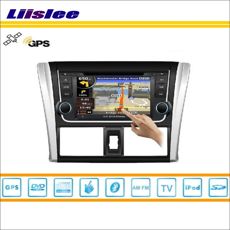 Excellent Liislee Car Radio For Toyota Vios 2013~2015 GPS Map Nav Navi Navigation Stereo Audio Stereo Video DVD Player Multimedia System 1 Excellent Liislee Car Radio For Toyota Vios 2013~2015 GPS Map Nav Navi Navigation Stereo Audio Stereo Video DVD Player Multimedia System 1
