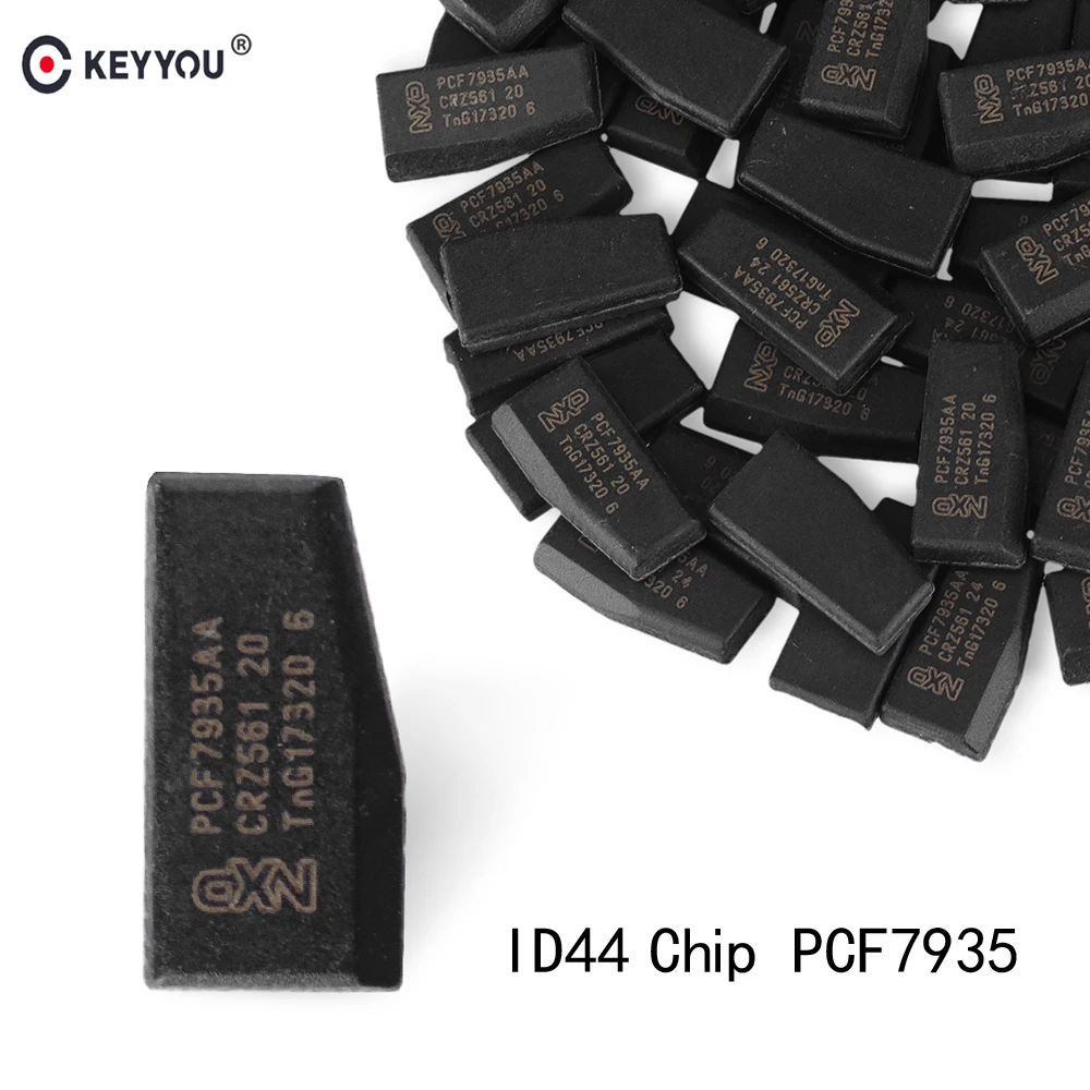 

KEYYOU 1PCS Car Key Transponder Chip ID44 PCF7935AA lmmobilizer Chip Carbon For BMW 1 3 5 7 Series Vehicle lgnition