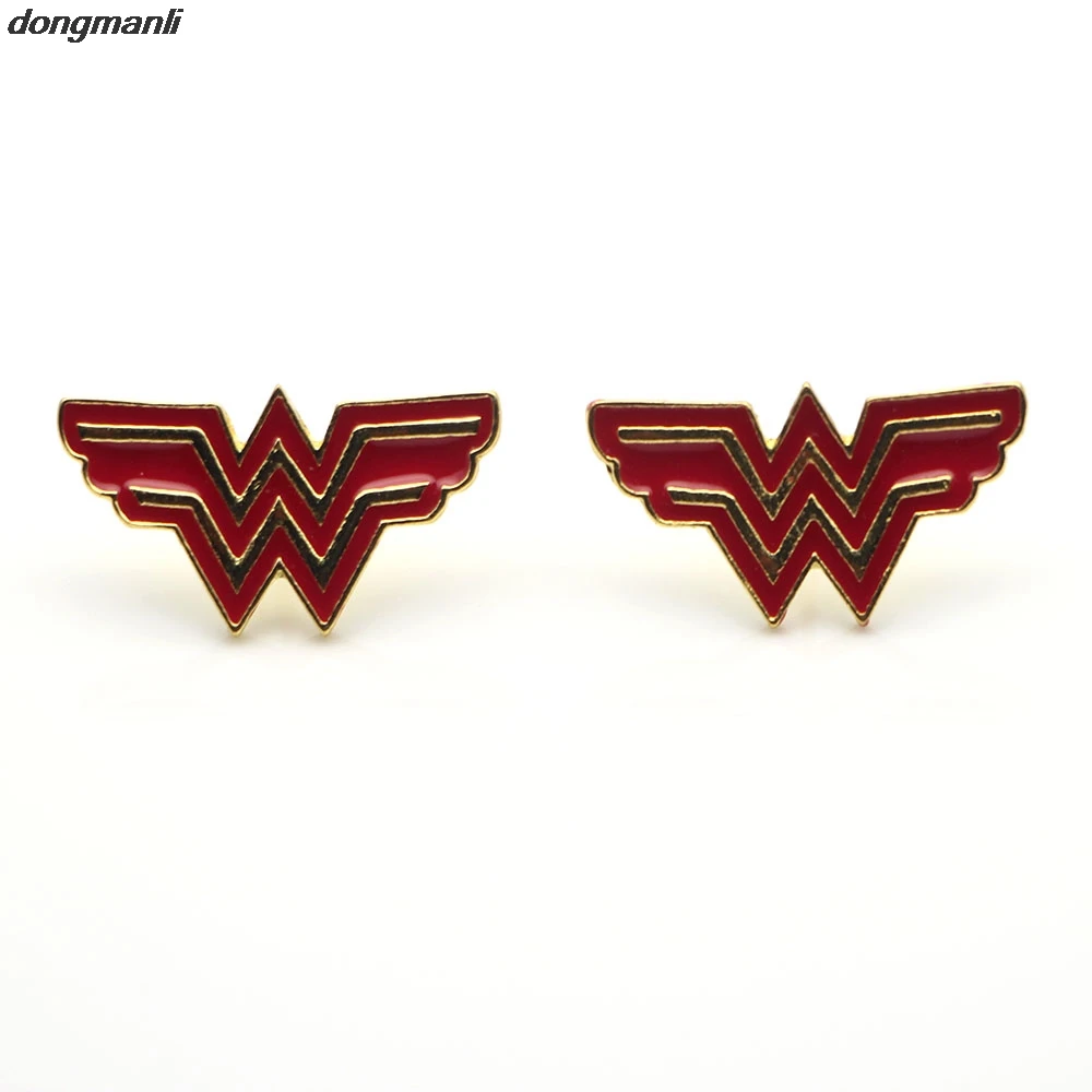 WS0781 Wonder Woman серьги Лига Справедливости стиль серьги шпильки, аксессуары для гиков комикс суперхелден косплей ювелирные изделия дропшиппинг