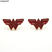 WS0781 Wonder Woman серьги Лига Справедливости стиль серьги шпильки, аксессуары для гиков комикс суперхелден косплей ювелирные изделия дропшиппинг