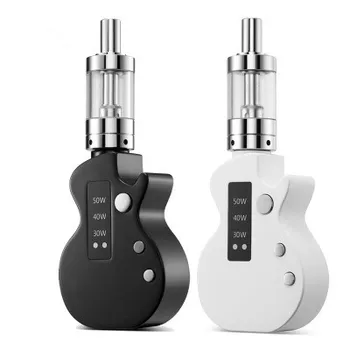 

1PCS guitar starter kit e cigarettes Mini box mod 1200mah vape mods electronic cigarette met atomizer 2.0 ml vaporizer