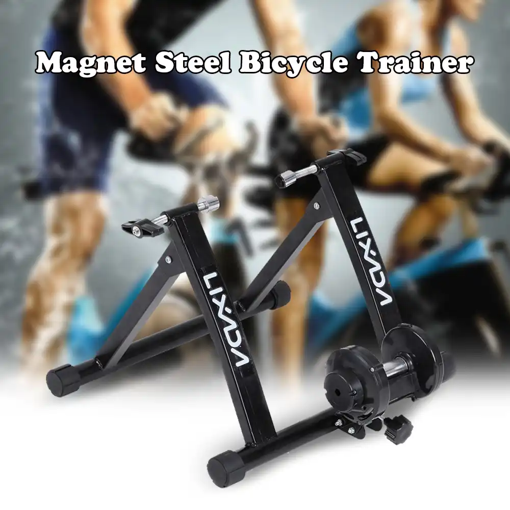 magnet steel bike bicycle indoor exercise trainer stand