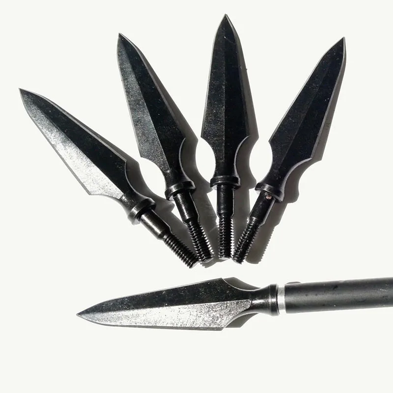 8mm Stainless Steel Arrowheads Tactical Hunting Broadheads