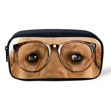 Стиль Кошельки для детей животных печати сумка для мальчиков Обувь для девочек школьная собака шаблон сумка для ребенка