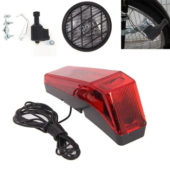 

Wholesale Economic 6V 3W Bike Dynamo Light Classic Bicycle Generator HeadLight Rears Set Fitted to a Dynamo with Fixing Brackets