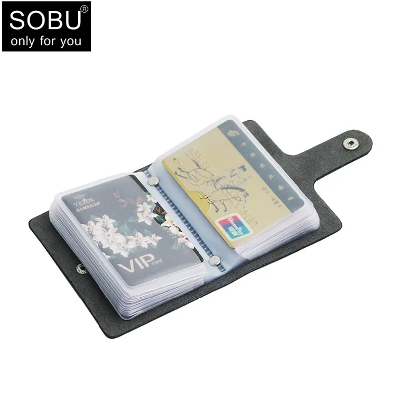 New Purse PU Leather 24 Bits Card Case Women Business Bank Card Holder Men Credit Passport Card Bag ID Passport Card Wallet H088 New Purse PU Leather 24 Bits Card Case Women Business Bank Card Holder Men Credit Passport Card Bag ID Passport Card Wallet H088