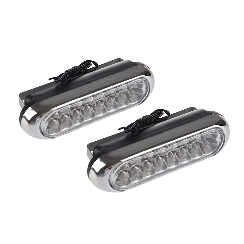 

2 * Universal White 16 LED Daytime Running Light DRL Car Fog Day Driving Lamp