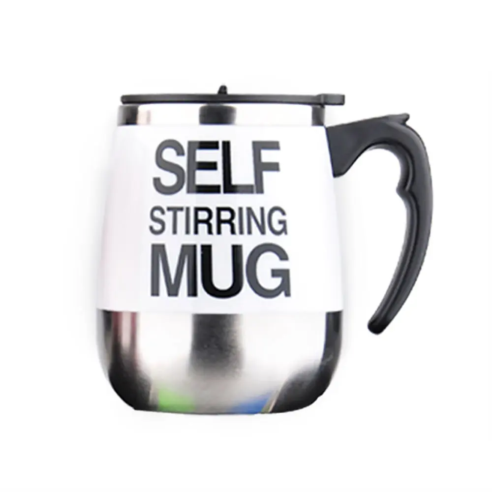 

450ML Auto Automatic Mixing Stainless Steel Magnetic Coffee Milk Cup Double Insulated Electric Smart Mugs Mixing Bottle