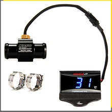 KOSO температура для YAMAHA PCX XMAX 125 250 300 NMAX AEROX CB400 CB500X DIO датчик температуры воды адаптер с стентами мотоцикл