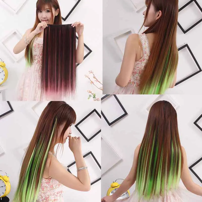 

21 inch Invisible Wire No Clips in Hair Mobile Phone Bags & Cases