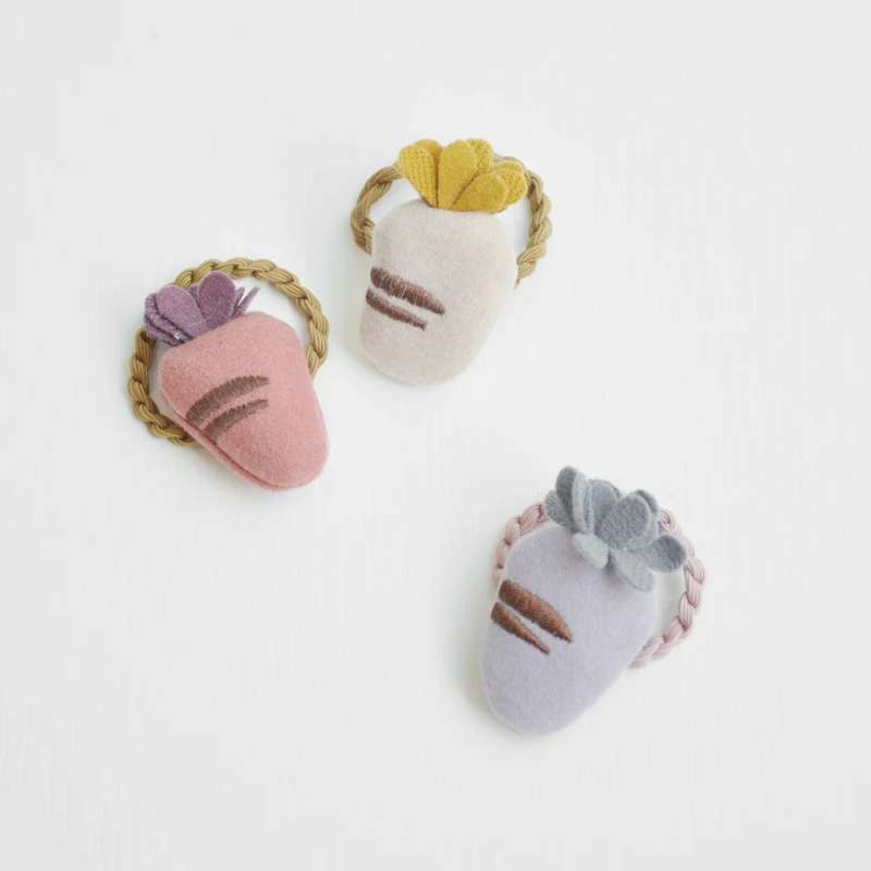 

Hair Accessories Super Q Cute Carrot Elastic Rubber Bands Ponytail Holders Headband Girl Hairband Scrunchy Rope Hair Rings