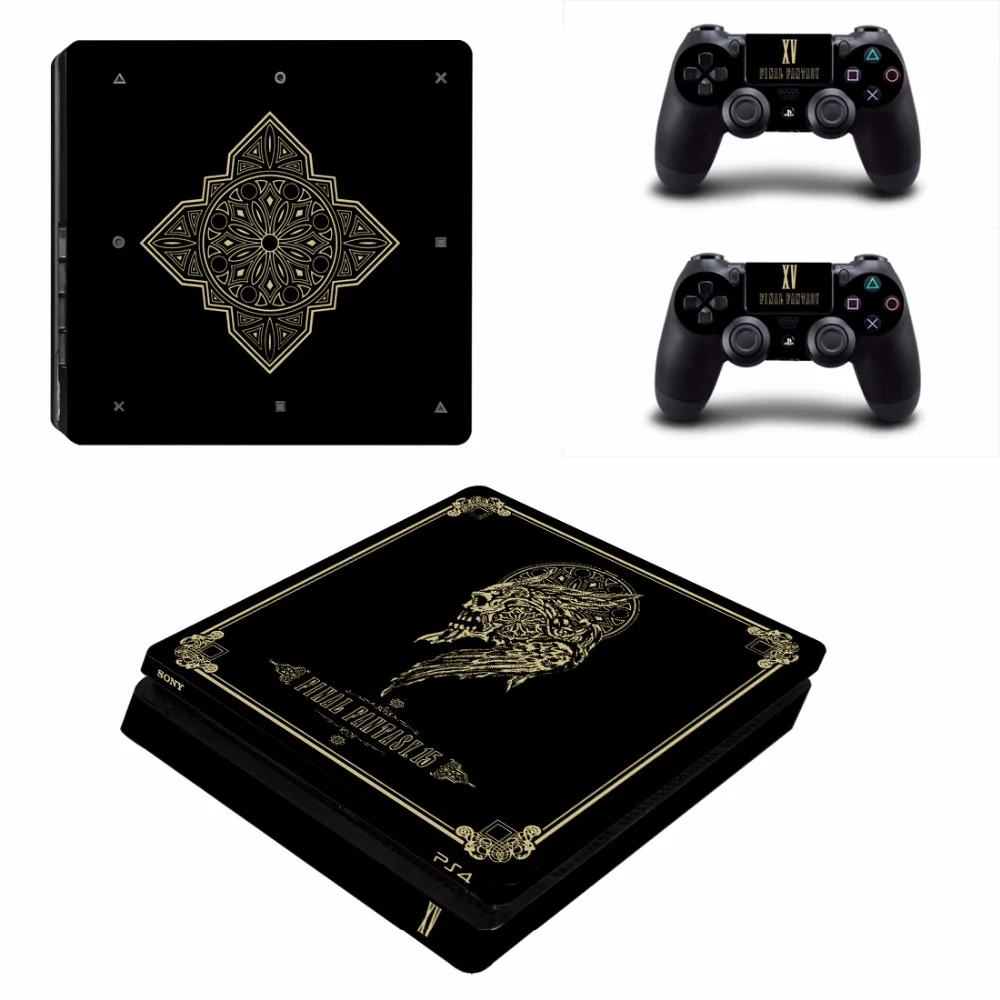 Игра Final Fantasy XV PS4 тонкая кожа Стикеры для Sony Игровые приставки 4 консоли и 2