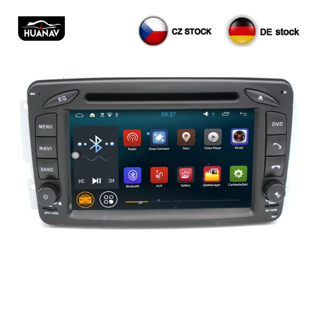 Best Android 8.0 Car GPS Navigation DVD Player For Benz W163 W209 2002-2005 W203 G-W463 Viano radio player multimedia Stereo recorder 2