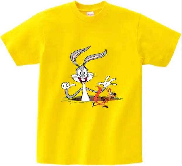 Новая футболка Looney ttunes Tasmanian Devil Sorry Not My Day To Care Футболка с принтом популярная летняя футболка с короткими рукавами для маленьких мальчиков - Цвет: yellow