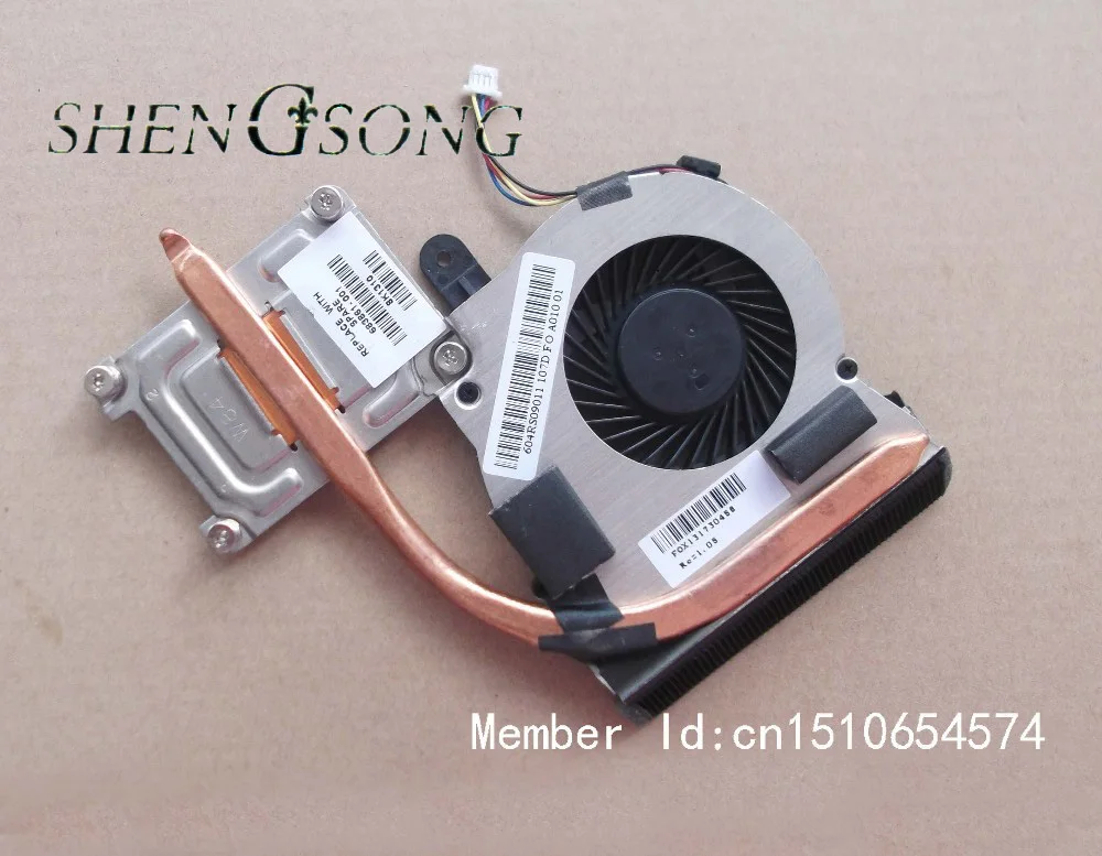 Free Shipping Original Laptop CPU Heatsink Fan for HP ProBook 4340S