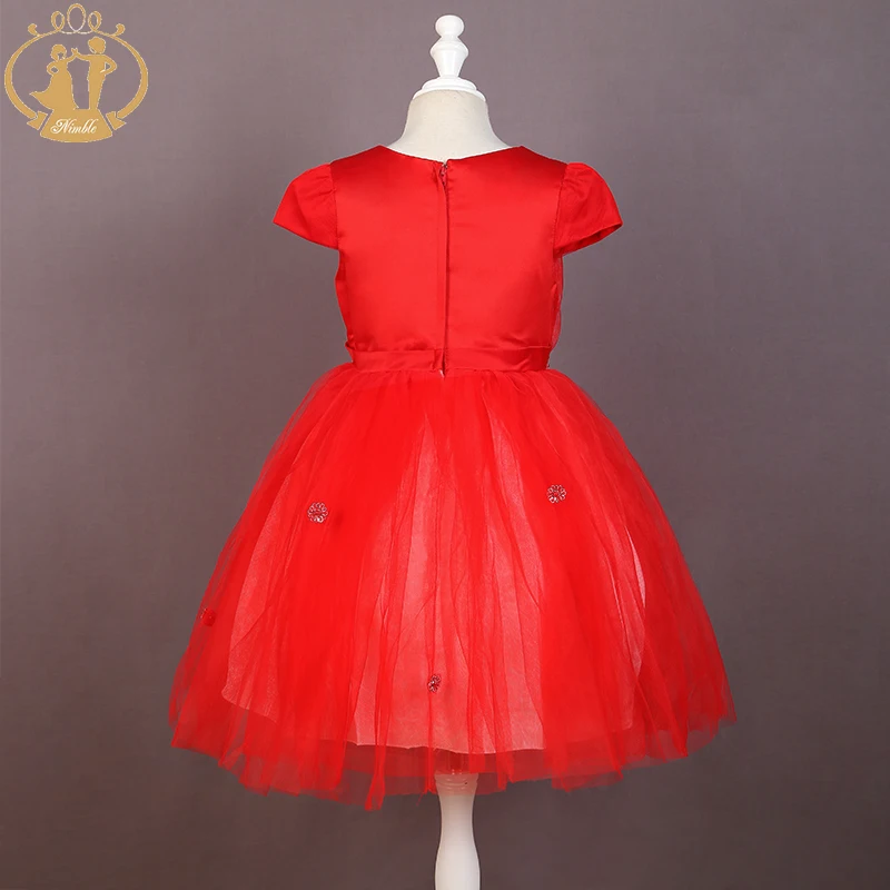 Nimble/платье для девочек; roupas infantis menina; Детские платья для девочек; vestido; вечерние платья с единорогом; fille vestidos; платье для девочек