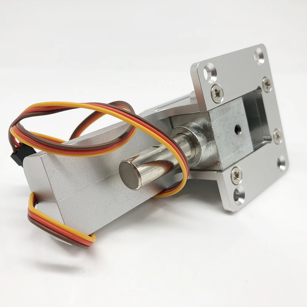 

Aircraft Parts Full Metal Case Electric Retract Retractable Landing Gear With Axle Shaft 15096B For RC Airplane Model