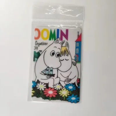 Moomin, новинка, наклейка на автобус, карточку, игрушка, наклейка, малыш, Муми, мультяшная наклейка, милый финский персонаж, наклейка на телефон, приятный цвет, наклейка - Цвет: 9