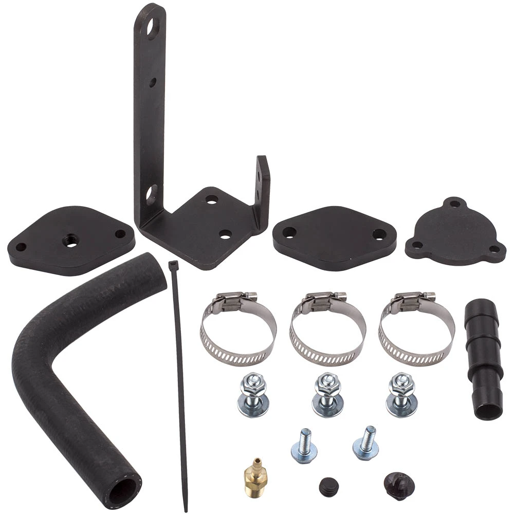 EGR Cooler & Throttle Valve Delete Kit For 201318 Dodge Ram 6.7L