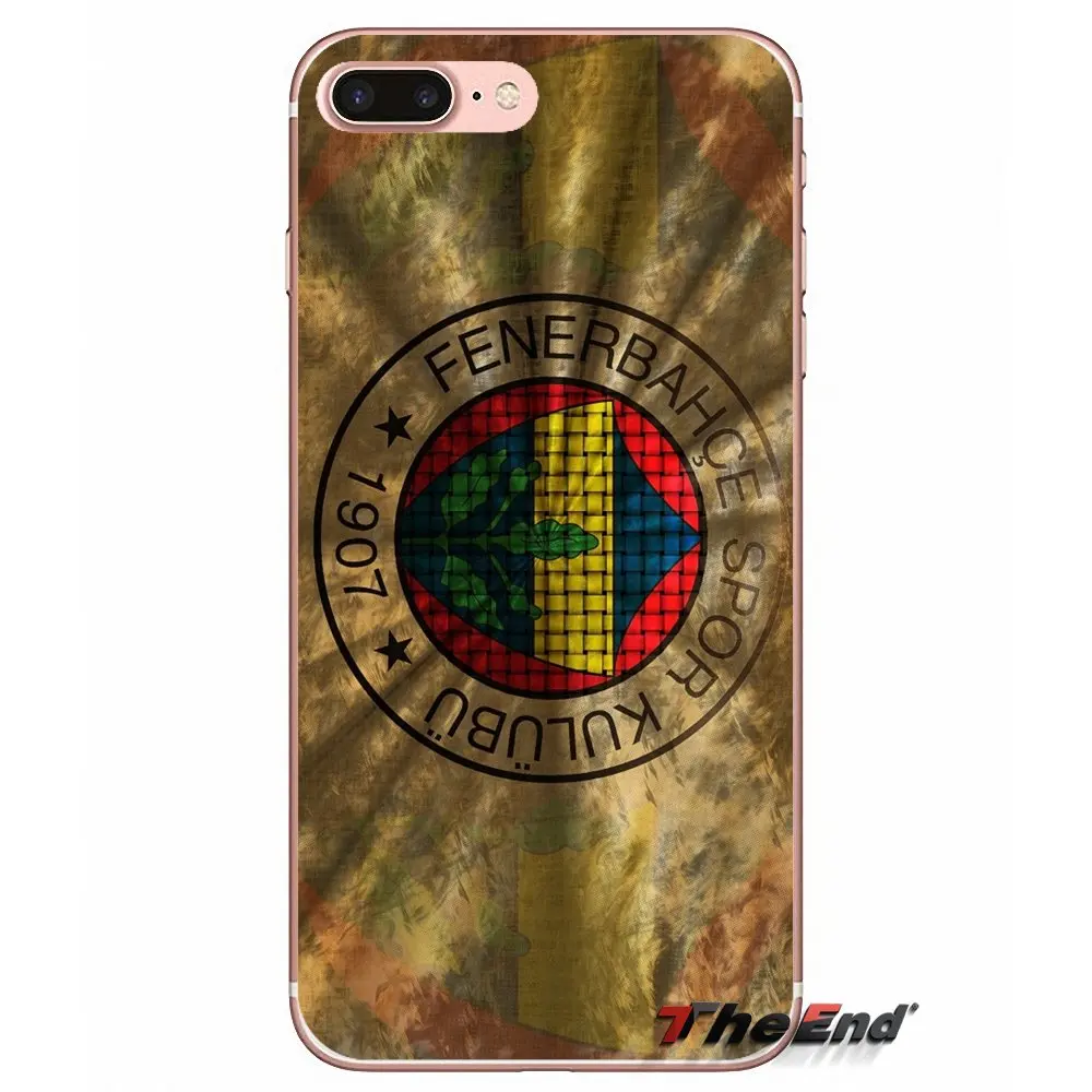 Мягкий чехол с логотипом футбольного клуба Fenerbahce для Samsung Galaxy S3 S4 S5 MINI S6 S7 edge S8 Plus