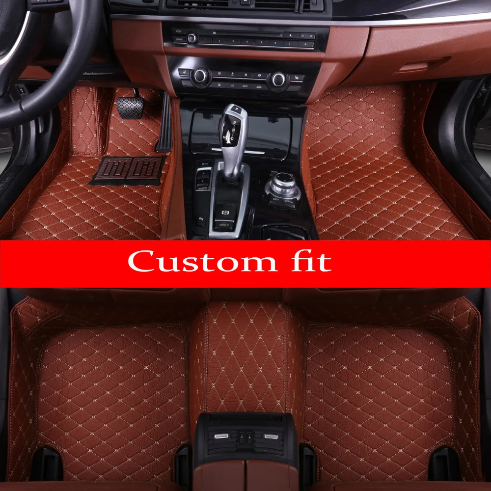 

Car floor mats for Volvo C30 S40 S60L S80L V60 XC60 XC90 5D car-styling heavy duty carpet floor liner