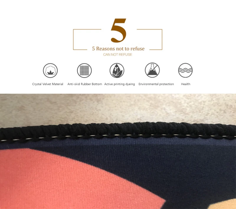 3 round carpet