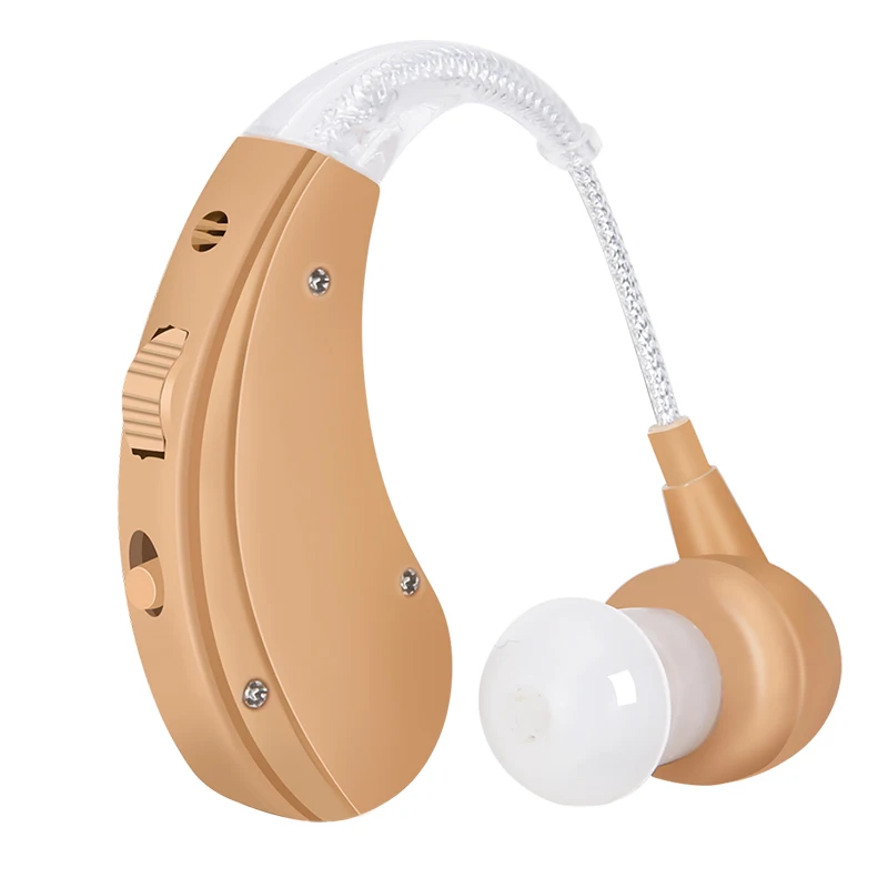 Cofoe BTE Hearing Aid Sound Amplifier Ear Care Tools Rechargeable Adjustable Hearing Aids for The Elderly/Hearing Loss Patient