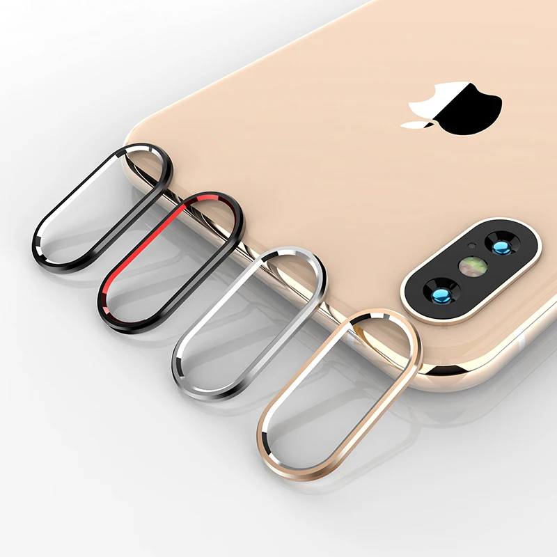 Защитная пленка для объектива задней камеры iPhone XS Max 6D из закаленного стекла +