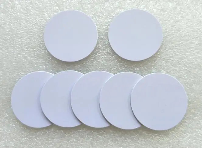 

10pcs UID Coin Card 25mm diameter Rewrite 0 Block 13.56MHz RFID Tag Keyfob Writable Used to Copy IC S50 Card