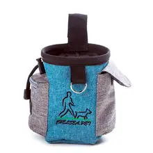 Собака сумка для угощений домашних животных руки бесплатно обучение поясная сумка шнурок переносит игрушки для домашних животных еда мешок