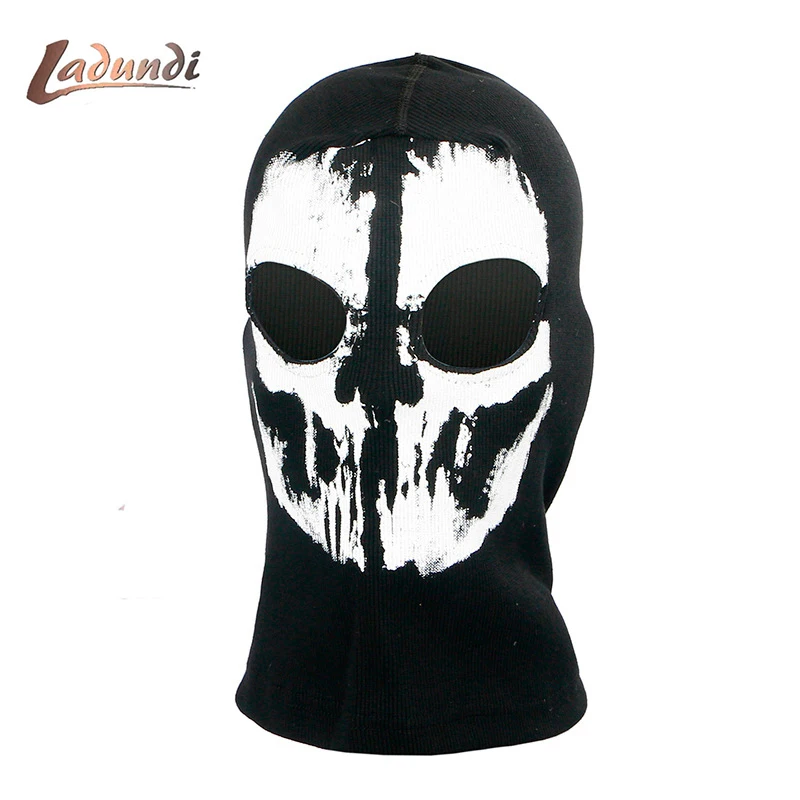 

Tactical Full Windproof Ghost Face Mask Hood Balaclava Headgear Caps Skull Hunting Hat Winter Neck Warm Headwear Masks Scarf