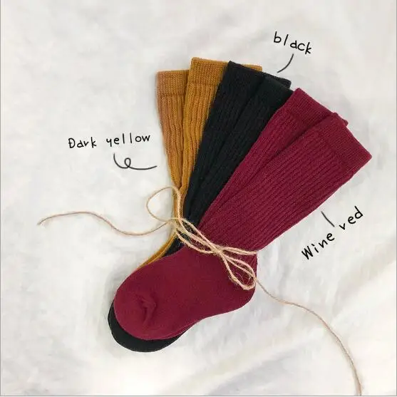 Tukla Babe/новые детские носки для детей 1-12 лет, осенне-зимние цветные полосатые детские спортивные носки без пятки для мальчиков и девочек - Цвет: 14