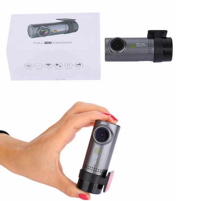 TOSPRA высокая-1080 P Dashcam вождения рекордер приложение совместимый, WiFi Автомобильная камера мини автомобиль тире широкий угол