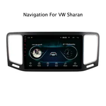Ectwodvd 9 &quotAndroid 8 1 автомобильный DVD плеер gps навигация для VW Sharan 2012 2018