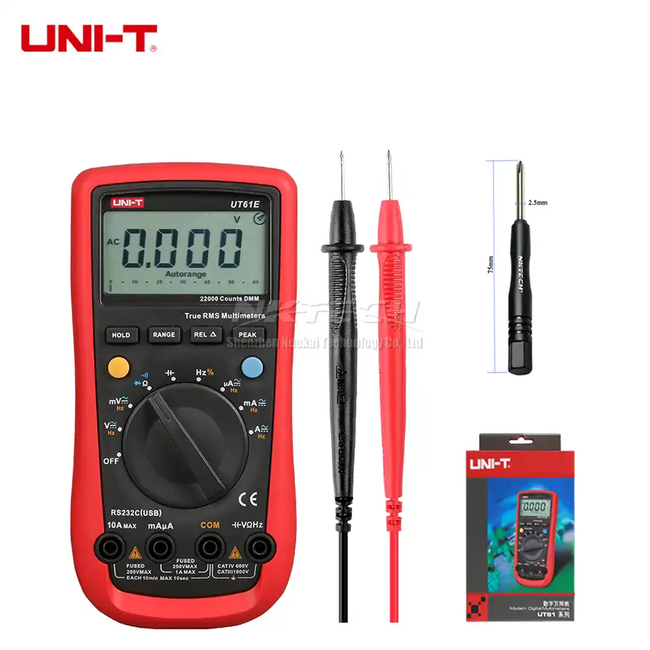 мультиметр цифровой <b>Uni</b>-<b>t UT61E</b> современные цифровые ...