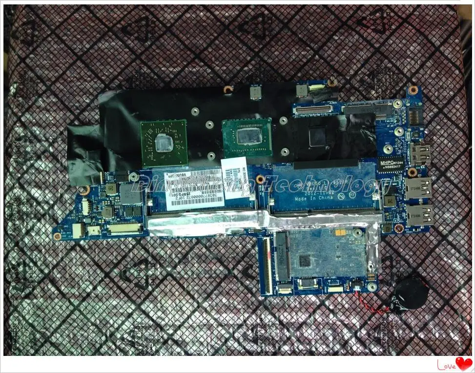 Laptop Motherboard For hp ENVY6 719595-501 LA-9511P i5-3337U cpu 2GB non-integrated graphics card
