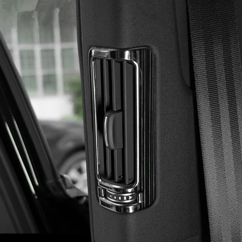 Центральная консоль переключения передач рамка держатель стакана воды панель накладка для Audi A6 C7 2012- нержавеющая сталь крышка выхода воздуха отделка