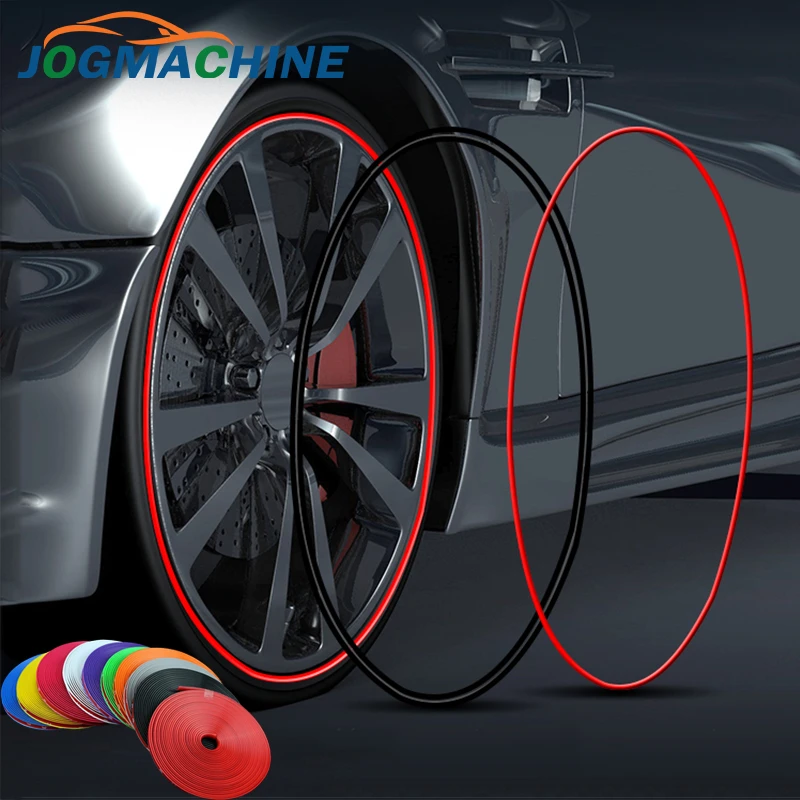 8m/ Roll Rimblades Car Vehicle Color Wheel Rims Protectors Decor Strip