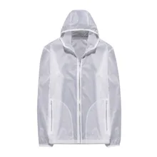 Ветрозащитная куртка для открытого велосипеда унисекс ветровка куртки с капюшоном Уличная спортивный Быстросохнущий ветровка белые пальто Z30722