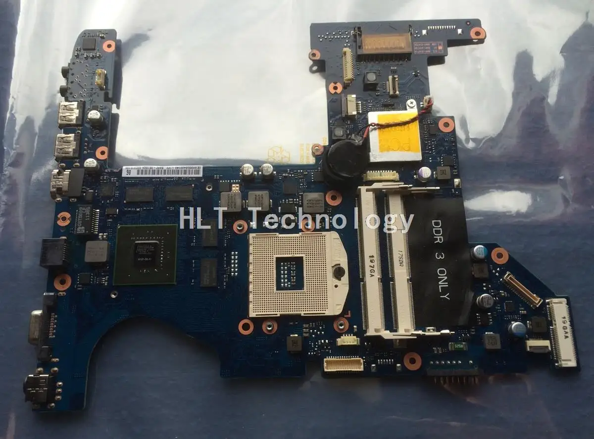 Материнская плата для ноутбука Samsung RF511 NP BA92 08160A HM65 DDR3 GT540M неинтегрированная