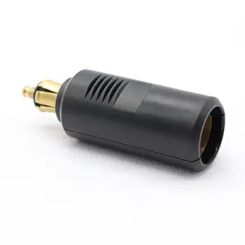 

12V Car Motorcycle Cigarette Lighter Plug ABS C3824 Power Plug European Plug Cigarette Lighter Adapter Motorbike Accessories