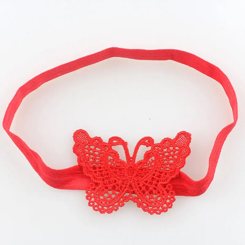 

Baby Girl Belt Headband Pretty Adorable Headdress Cotton Polyester One Size Butterfly Design Baby Accessory Photo Prop Gifts