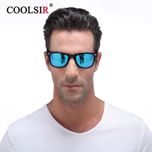 COOLER Fashion Sunglasses Men's Polarized Sunglasses Men Driving Mirror