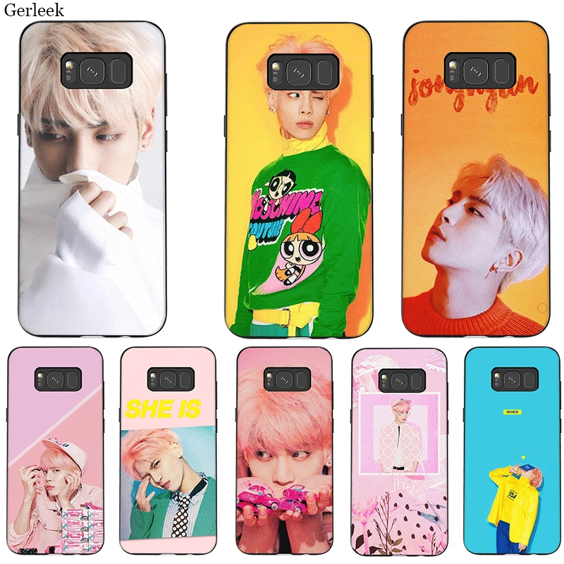 

Silicone Phone Case For Samsung A70 A50 A60 A40 A30 A20 A10 A9 A8 A7 A6 A5 A3 J6 Cover JONGHYUN SHINEE Shell Casing