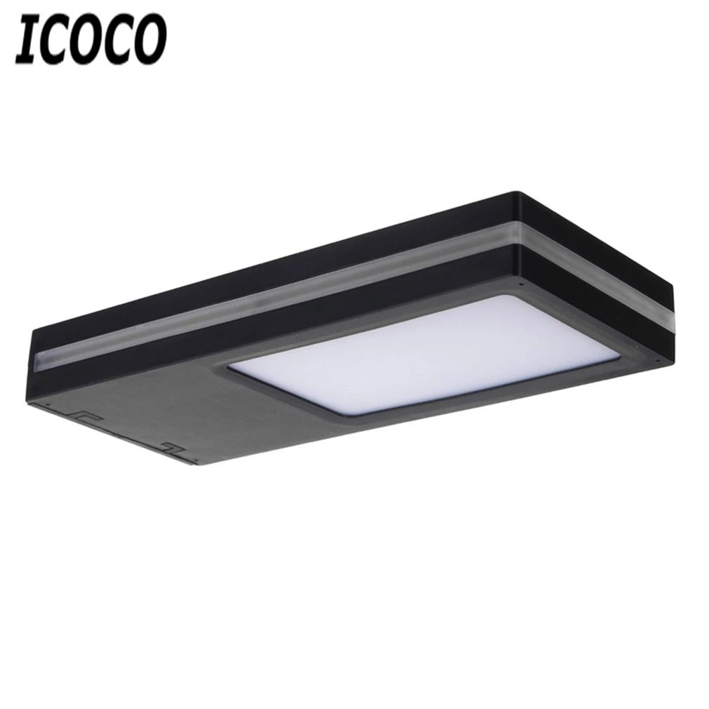 

Waterproof Solar Mition Sensor Energy Saving Security Lamp Super Bright Induction LED Planel Light for Balcony Garden New