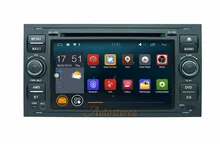 7 дюймов Оперативная память 2 г 4 ядра android 7.1 автомобиль GPS навигации dvd-плеер Мультимедиа головного устройства для Ford Focus C- макс