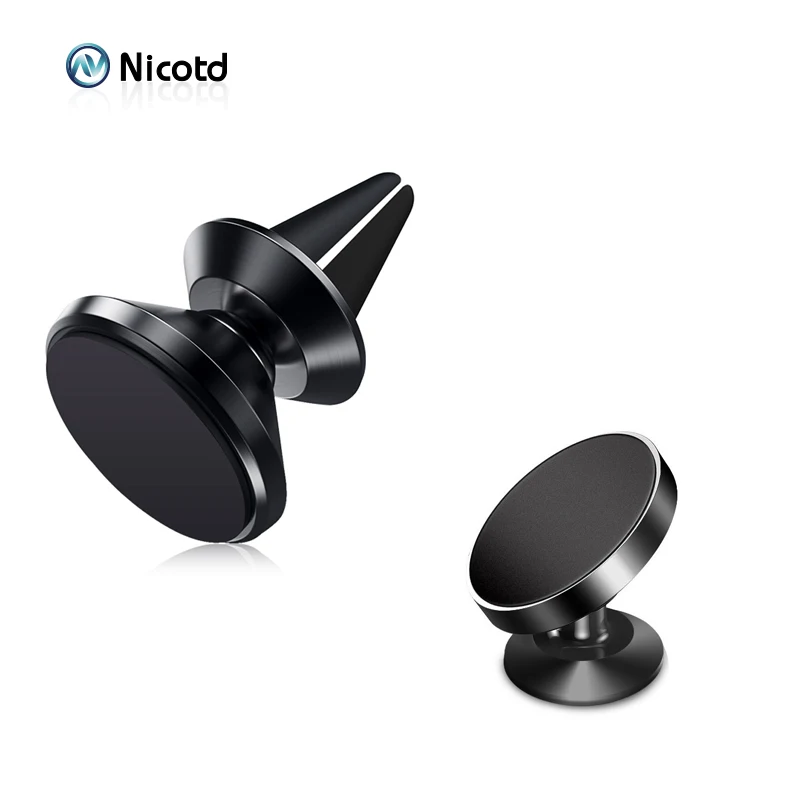 Nicotd 360 Grad Drehende Magnetischer Auto Telefon Halter Air Vent Halter Halterung Handy Auto Halt