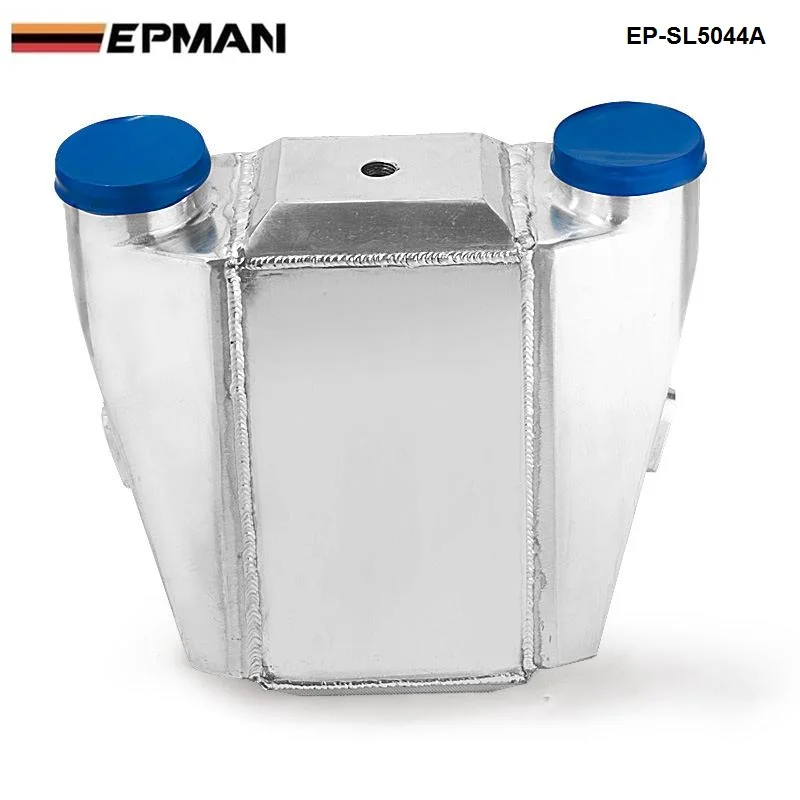 EPMAN - UNIVERSAL ALUMINUM 13.3" x12"X4.5" BAR & PLATE FRONT MOUNT WATER-TO-AIR INTERCOOLER Inlet/Outlet: 3" EP-SL5044A